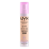 NYX Professional Makeup Bare With Me Concealer Serum, Medium Coverage, Vanilla, 0.32 fl oz